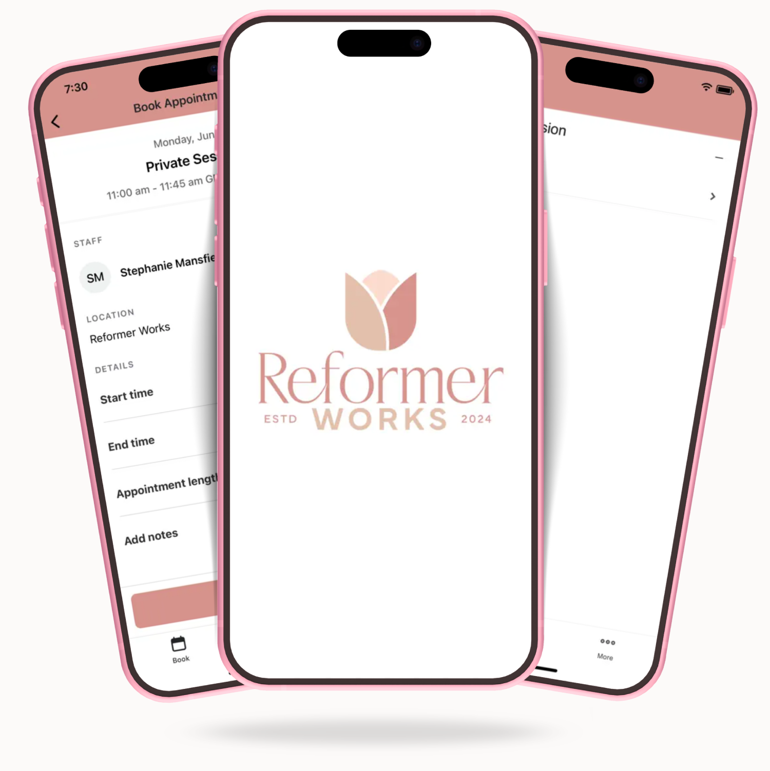 Reformer Works Howick App